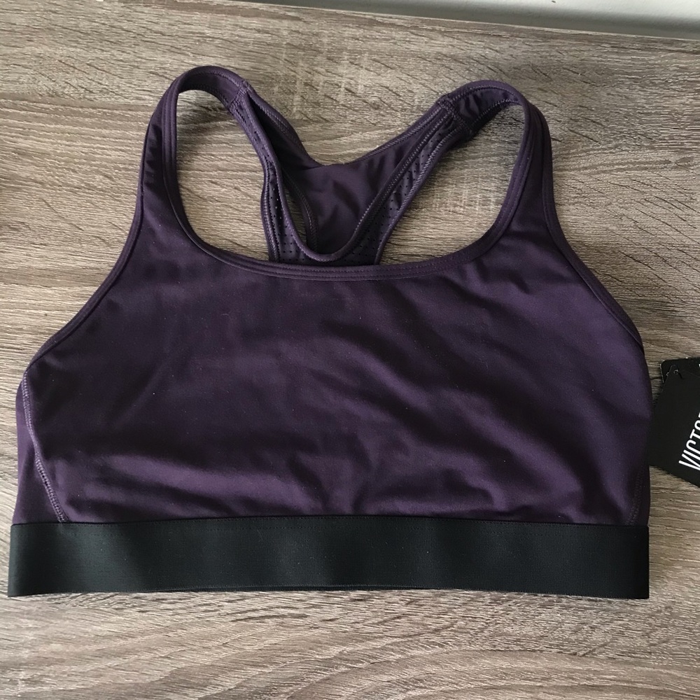 Victoria secret PINK sports bra mesh insert Large